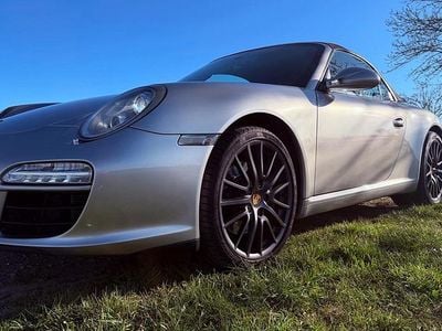 Begagnad Porsche 911 Carrera Cabriolet Sport 345 HK (253 kW) 2010 Silver Cab