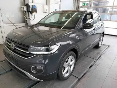Brugt VW T-Cross Style 110 HK (80 kW) 2021 Grå SUV