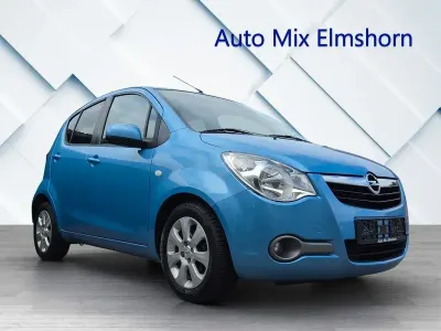 Gebraucht Opel Agila Edition 86 PS (63 kW) 2008 Marokko blau/moroccan blue Kleinwagen