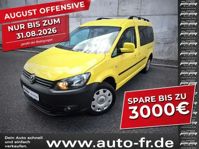 Gebraucht VW Caddy Maxi Trendline 110 PS (80 kW) 2013 Gelb Van / Kleinbus