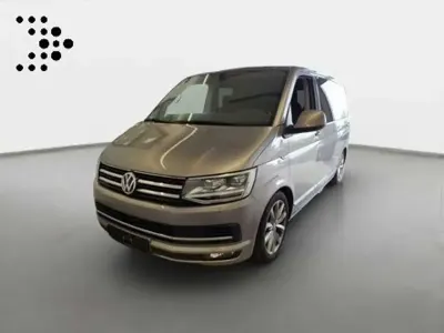Gebraucht VW Multivan Comfortline 199 PS (146 kW) 2018 Mojave beige metallic Van / Kleinbus