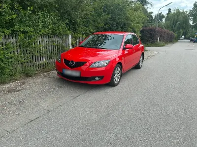 Gebraucht Mazda 3 105 PS (77 kW) 2006 Rot Kleinwagen