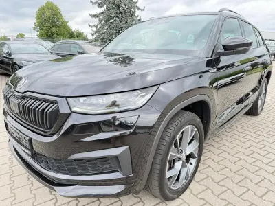Gebraucht Skoda Kodiaq SportLine 190 PS (139 kW) 2023 Schwarz SUV