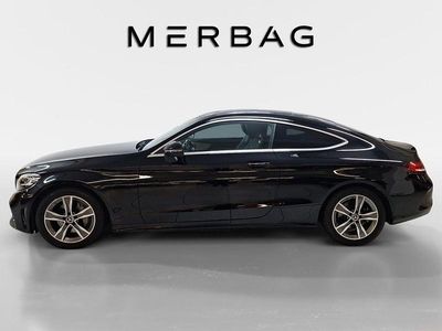 Gebraucht Mercedes C180 AMG 156 PS (114 kW) 2022 Schwarz Coupé
