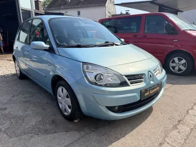 Gebraucht Renault Scénic III Avantage 98 PS (72 kW) 2009 Blau Van / Kleinbus