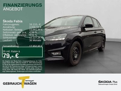 Schwarz Gebraucht 2025 Skoda Fabia Essence Limousine | 16.110 € (Guter Preis)