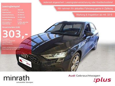 Usata Audi A3 Advanced 150 CV (110 kW) 2022 Grigio Berlina