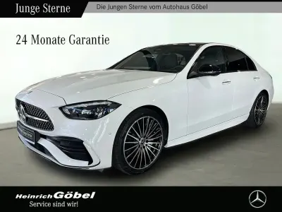 Gebraucht Mercedes C220 AMG 197 PS (144 kW) 2026 Unilack polarweiß Limousine