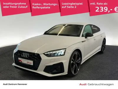 Gebraucht Audi S5 Ambiente 341 PS (250 kW) 2023 Gletscherweiß metallic Coupé