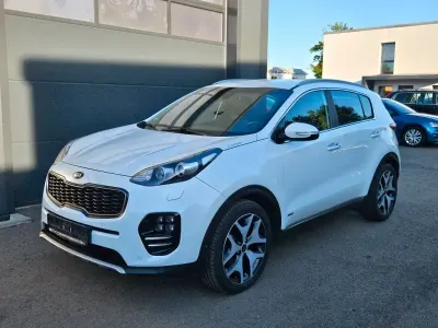 Używany Kia Sportage GT-Line 185 KM (136 kW) 2017 Biały SUV