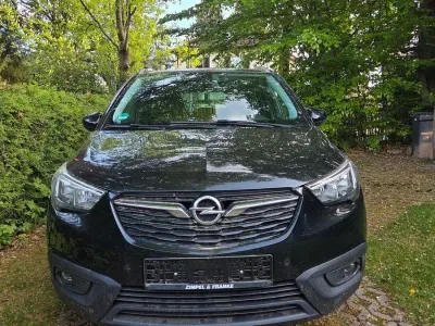 Gebraucht Opel Crossland Edition 110 PS (80 kW) 2017 Schwarz SUV