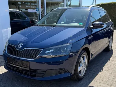 Brugt Skoda Fabia Ambition 90 HK (66 kW) 2015 Blå Stationcar
