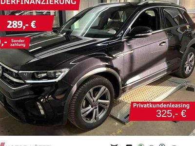Gebraucht VW T-Roc R-line 110 PS (80 kW) 2023 Schwarz SUV