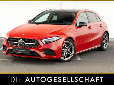 Brugt Mercedes A220 AMG line 190 HK (139 kW) 2019 Rød Sedan