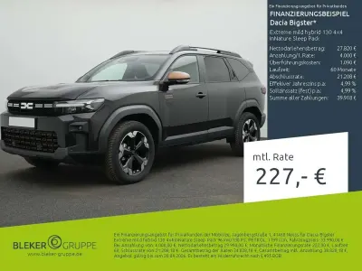 Ny Dacia Bigster Extreme 131 HK (96 kW) 2025 Sort SUV