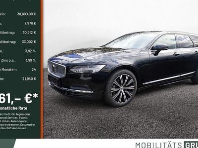 Schwarz Gebraucht 2024 Volvo V90 Plus Kombi | 38.890 € (Superpreis)