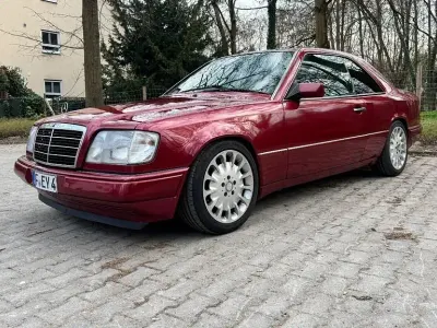 Brugt Mercedes E220 150 HK (110 kW) 1994 Rød Coupe