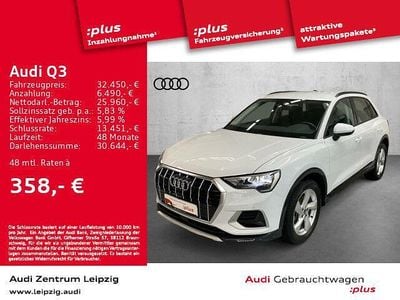 Usata Audi Q3 Advanced 150 CV (110 kW) 2021 Bianco SUV