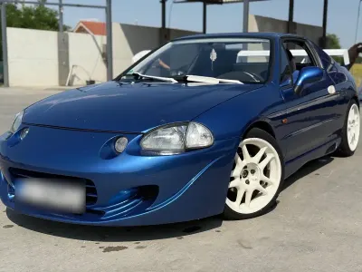 Gebraucht Honda CR-X 125 PS (91 kW) 1992 Blau Cabrio