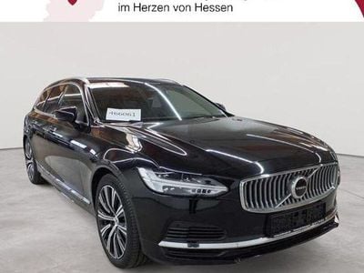 Gebraucht Volvo V90 Inscription 253 PS (186 kW) 2022 Onyx schwarzmetallic Kombi