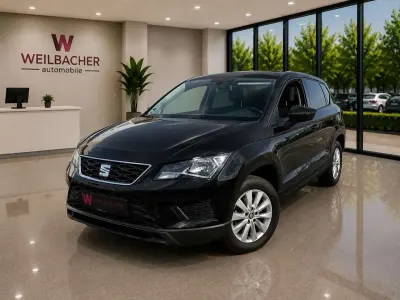 Gebraucht Seat Ateca Reference 116 PS (85 kW) 2019 Black magic SUV