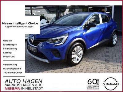 Gebraucht Renault Captur Evolution 91 PS (66 kW) 2022 Bleu iron SUV