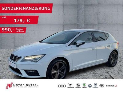 Usata Seat Leon XCELLENCE 150 CV (110 kW) 2019 Bianco Berlina