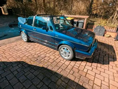 Gebraucht VW Golf Cabriolet Classicline 98 PS (72 kW) 1991 Blau Cabrio