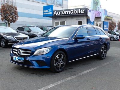 Gebraucht Mercedes C180 122 PS (89 kW) 2020 Blau Kombi