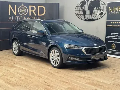 Gebraucht Skoda Octavia Style 150 PS (110 kW) 2021 Lavablau metallic (metallic) Kombi