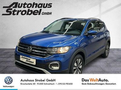 Gebraucht VW T-Cross Move 150 PS (110 kW) 2023 Reef blue metallic SUV