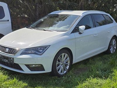 Usata Seat Leon ST XCELLENCE 150 CV (110 kW) 2019 Bianco Station wagon