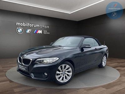 Gebraucht BMW 218 Advantage 150 PS (110 kW) 2016 Schwarz Cabrio