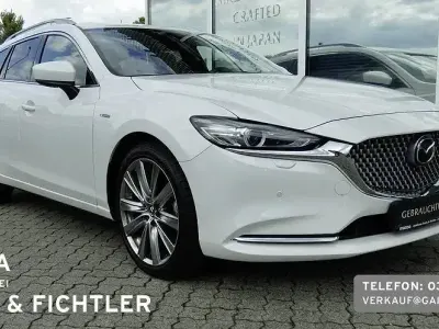 Gebraucht Mazda 6 20th Anniversary 194 PS (142 kW) 2023 Rhodium white Kombi