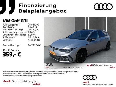 Gebraucht VW Golf VIII GTI 245 PS (180 kW) 2023 Silber Limousine