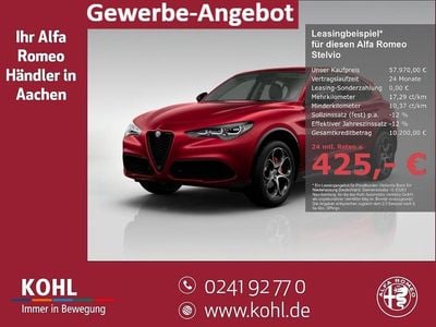 Neu Alfa Romeo Stelvio Veloce 280 PS (205 kW) 2025 Rot SUV