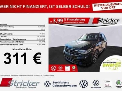 Gebraucht VW Tiguan Style 320 PS (235 kW) 2022 Deep black perleffekt (metallic) SUV