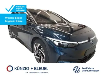 Gebraucht VW ID.7 Pro 210 kW (286 PS) 2025 Aquamarinblau metallic schwarz Kombi