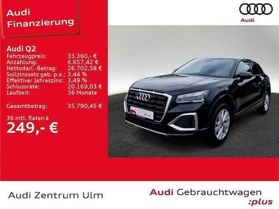 Usata Audi Q2 Advanced Plus 150 CV (110 kW) 2025 Nero SUV