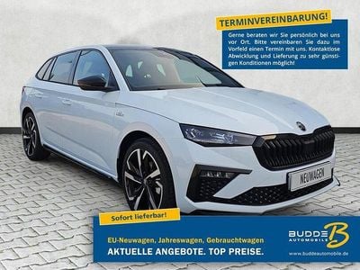 Neu Skoda Scala Monte Carlo 150 PS (110 kW) 2026 Moonweiß metallic Kleinwagen