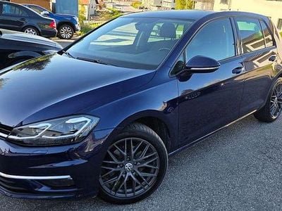 Usata VW Golf VII Highline 125 CV (91 kW) 2018 Blu Berlina