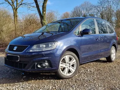 Gebraucht Seat Alhambra Style 150 PS (110 kW) 2012 Blau Van / Kleinbus
