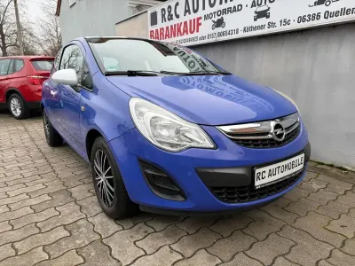 Używany Opel Corsa Selection 69 KM (50 kW) 2011 Purpurowy Hatchback