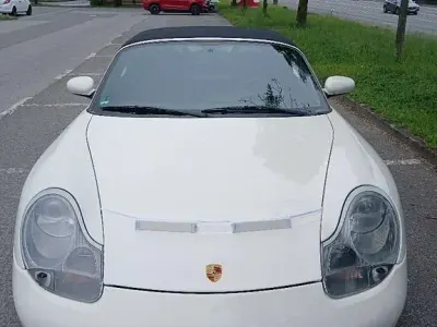 Gebraucht Porsche 986 Boxster 252 PS (185 kW) 2001 Weiß Cabrio