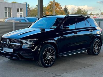 Schwarz unilack Gebraucht 2021 Mercedes GLE350 AMG line SUV | 59.999 € (Fairer Preis)