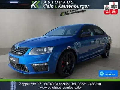 Gebraucht Skoda Octavia RS 220 PS (161 kW) 2016 Blau Kleinwagen