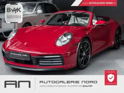Gebraucht Porsche 911 Carrera S Cabriolet 450 PS (330 kW) 2019 Karminrot Cabrio