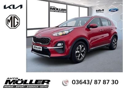 Gebraucht Kia Sportage Vision 136 PS (100 kW) 2021 Rot SUV