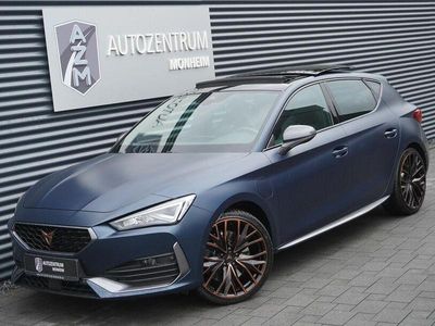 Gebraucht Cupra Leon VZ 245 PS (180 kW) 2022 Sonderlackierung petrolblau matt Limousine