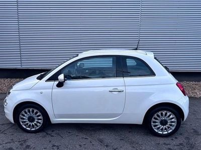 Gebraucht Fiat 500 Lounge 69 PS (50 kW) 2019 Weiß Kleinwagen